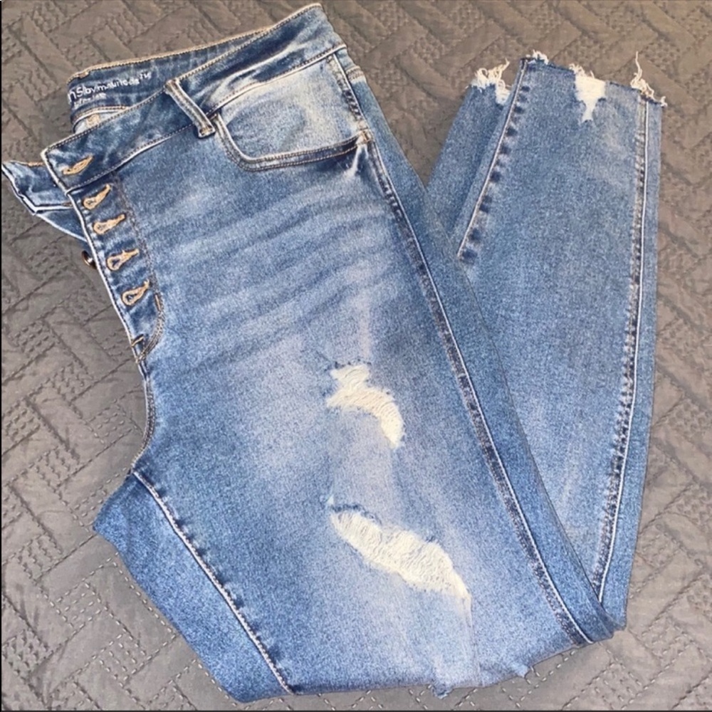 Maurices button fly jeans